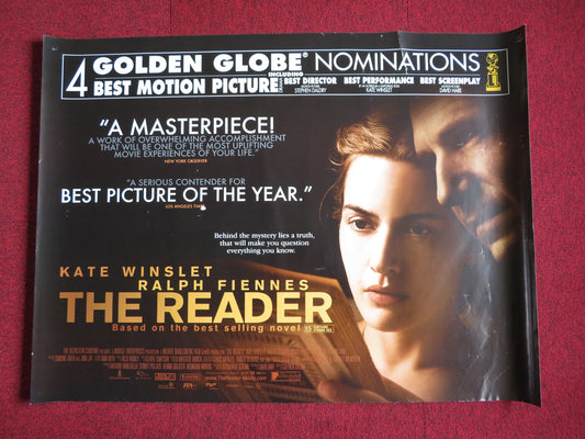 THE READER UK QUAD (30"x 40") ROLLED POSTER RALPH FIENNES KATE WINSLET 2008