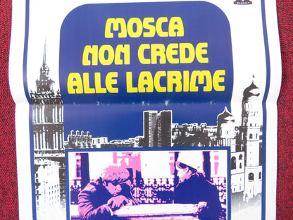 MOSCOW DOES NOT BELIEVE IN TEARS ITALIAN LOCANDINA POSTER VERA ALENTOVA 1980