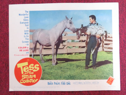 TESS OF THE STORM COUNTRY US LOBBY CARD FULL SET DIANE BAKER LEE PHILIPS 1960