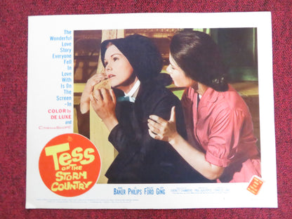 TESS OF THE STORM COUNTRY US LOBBY CARD FULL SET DIANE BAKER LEE PHILIPS 1960