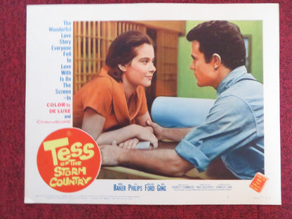 TESS OF THE STORM COUNTRY US LOBBY CARD FULL SET DIANE BAKER LEE PHILIPS 1960