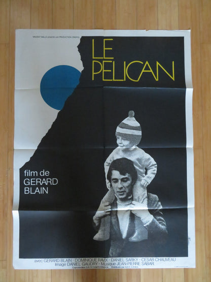 THE PELICAN FRENCH POSTER GERARD BLAIN DOMINIQUE RAVIX 1974