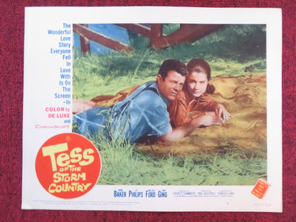 TESS OF THE STORM COUNTRY US LOBBY CARD FULL SET DIANE BAKER LEE PHILIPS 1960