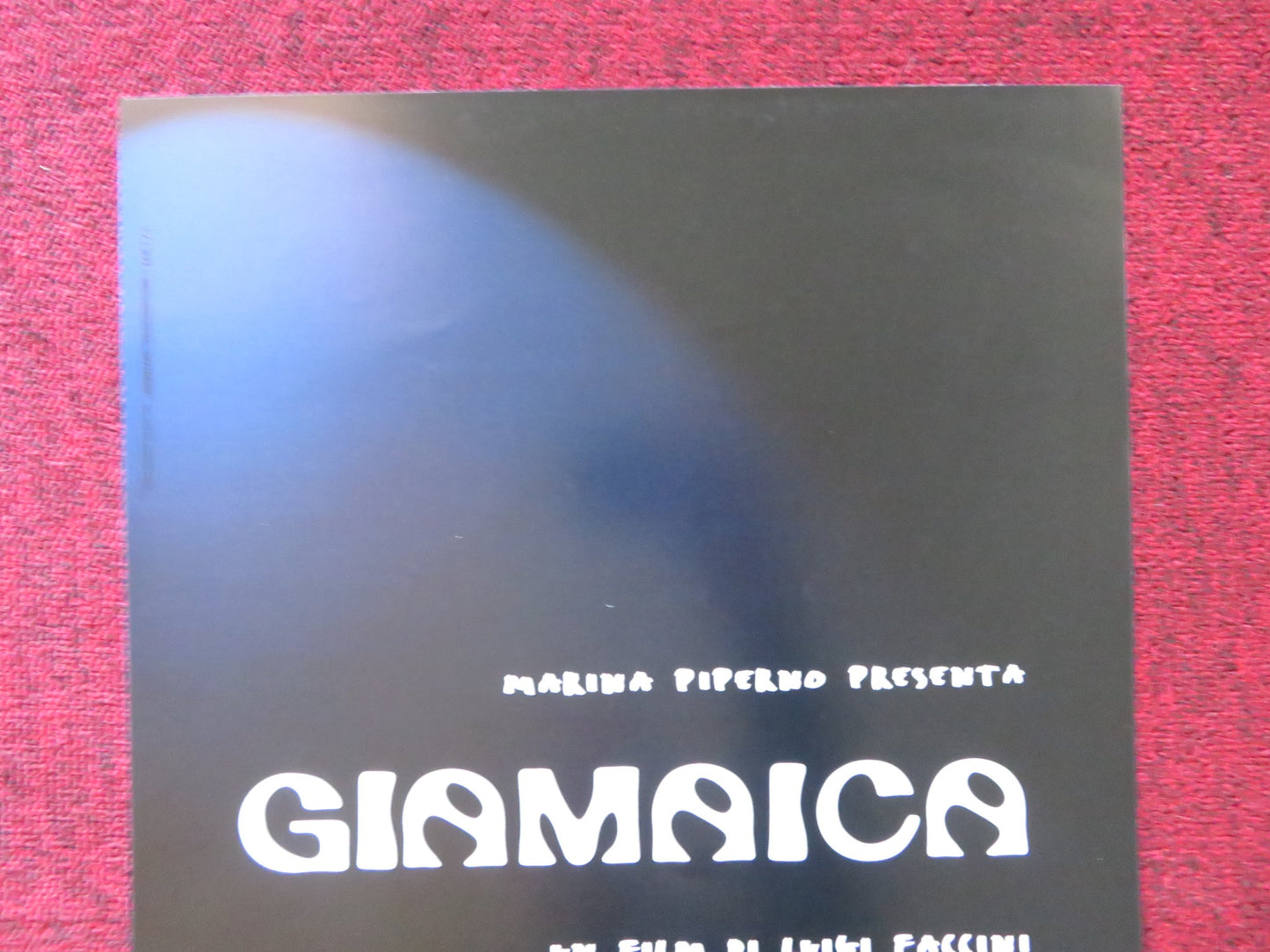 GIAMAICA ITALIAN LOCANDINA POSTER GIUSEPPE APOLLONI ALBERTO ROSSATTI 1998