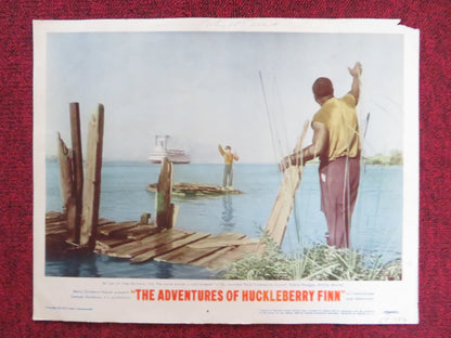 THE ADVENTURES OF HUCKLEBERRY FINN US LOBBY CARD FULL SET TONY RANDALL 1960