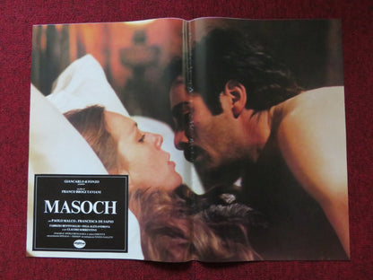 MASOCH - D ITALIAN FOTOBUSTA POSTER PAOLO MALCO FRANCESCA DE SAPIO 1980