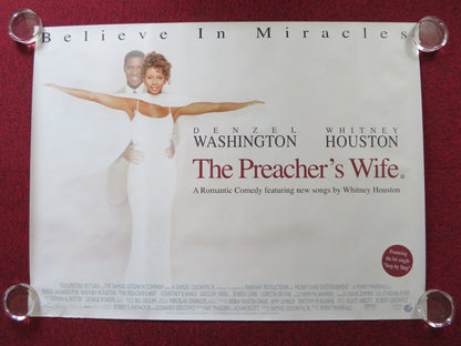 THE PREACHER'S WIFE UK QUAD (30"x 40") ROLLED POSTER WHITNEY HOUSTON 1996