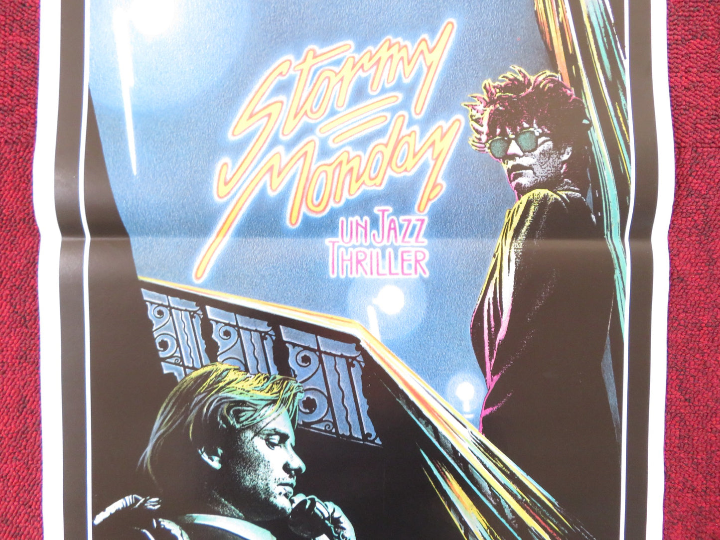 STORMY MONDAY ITALIAN LOCANDINA POSTER MELANIE GRIFFITH TOMMY LEE JONES 1988