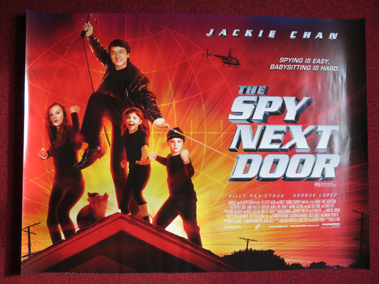 THE SPY NEXT DOOR UK QUAD (30"x 40") ROLLED POSTER JACKIE CHAN A. VALLETTA 2010