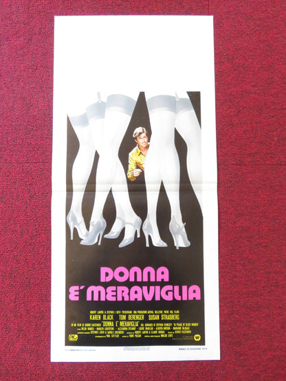 IN PRAISE OF OLDER WOMEN ITALIAN LOCANDINA POSTER KAREN BLACK TOM BERENGER 1978