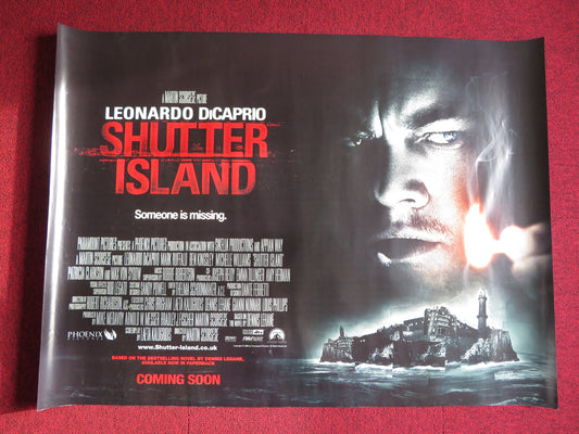 SHUTTER ISLAND UK QUAD (30"x 40") ROLLED POSTER MARTIN SCORSESE DI CAPRIO 2010