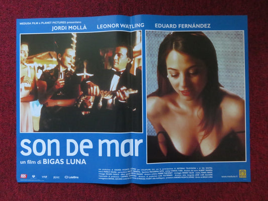 SOUND OF THE SEA - F ITALIAN FOTOBUSTA POSTER JORDI MOLLA LEONOR WATLING 2001