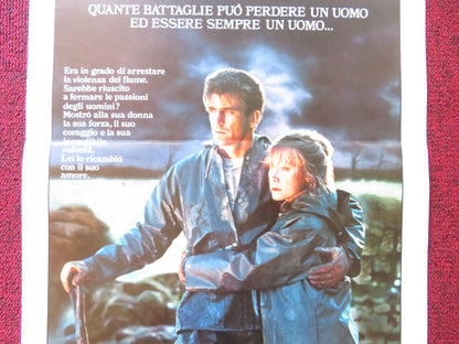 IL FIUME DELL'IRA ITALIAN LOCANDINA POSTER MEL GIBSON SISSY SPACEK 1984