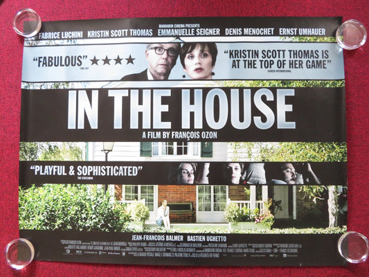 IN THE HOUSE UK QUAD (30"x 40") ROLLED POSTER FABRICE LUCHINI ERNST UMHAUER 2012