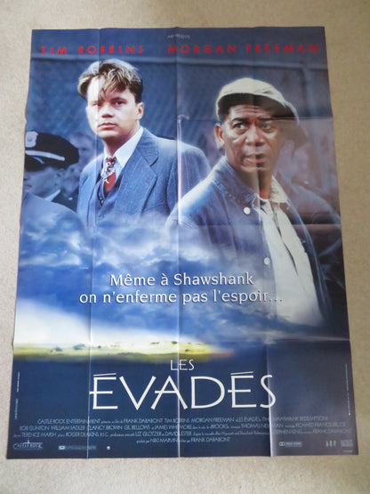 THE SHAWSHANK REDEMPTION FRENCH GRANDE POSTER TIM ROBBINS MORGAN FREEMAN 1994