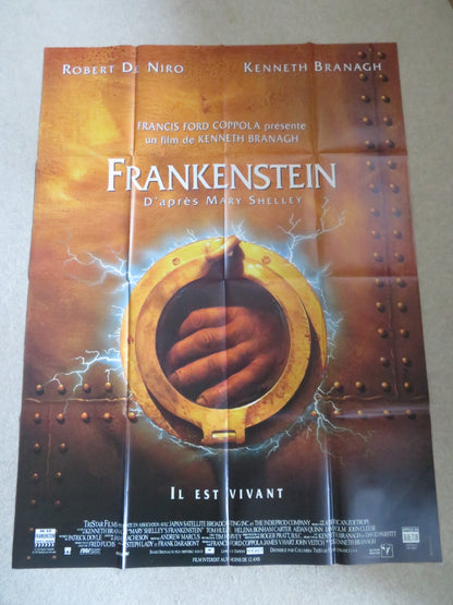 FRANKENSTEIN FRENCH GRANDE POSTER ROBERT DE NIRO KENNETH BRANAGH 1994