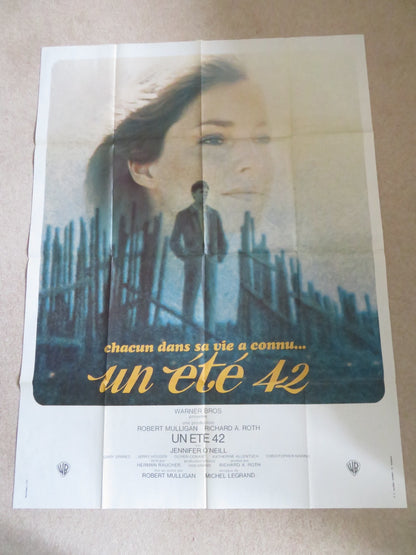 SUMMER OF '42 FRENCH GRANDE POSTER JENNIFER O'NEILL GARY GRIMES 1971