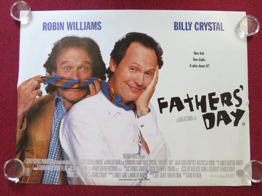 FATHERS' DAY UK QUAD (30"x 40") ROLLED POSTER ROBIN WILLIAMS BILLY CRYSTAL 1997