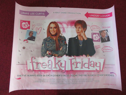 FREAKY FRIDAY UK QUAD (30"x 40") ROLLED POSTER JAMIE LEE CURTIS L. LOHAN 2003