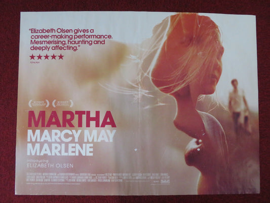 MARTHA MARCY MAY MARLENE UK QUAD (30"x 40") ROLLED POSTER ELIZABETH OLSEN 2011