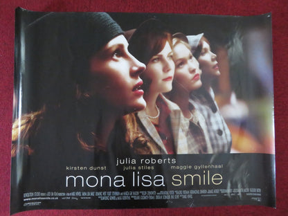 MONA LISA SMILE UK QUAD (30"x 40") ROLLED POSTER JULIA ROBERTS K. DUNST 2003