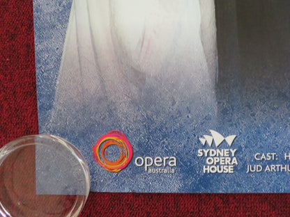 OPERA AUSTRALIA: MADAMA BUTTERFLY UK QUAD ROLLED POSTER NICOLE CAR OMURA 2012