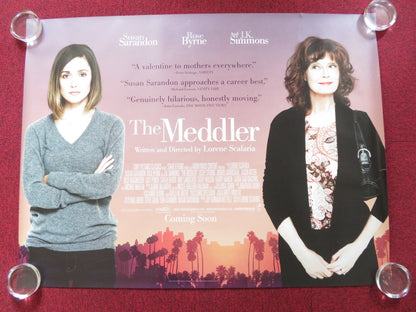 THE MEDDLER UK QUAD (30"x 40") ROLLED POSTER SUSAN SARANDON ROSE BYRNE 2015