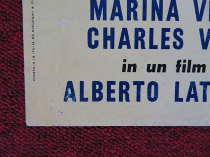 LA STEPPA ITALIAN FOTOBUSTA POSTER CHARLES VANEL DANIELE SPALLONE 1962