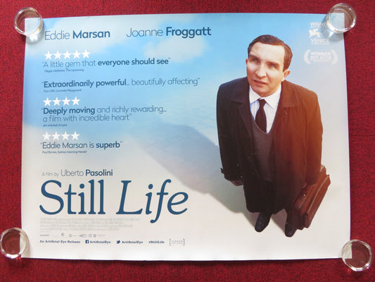 STILL LIFE UK QUAD (30"x 40") ROLLED POSTER EDDIE MARSAN JOANNE FROGGATT 2013