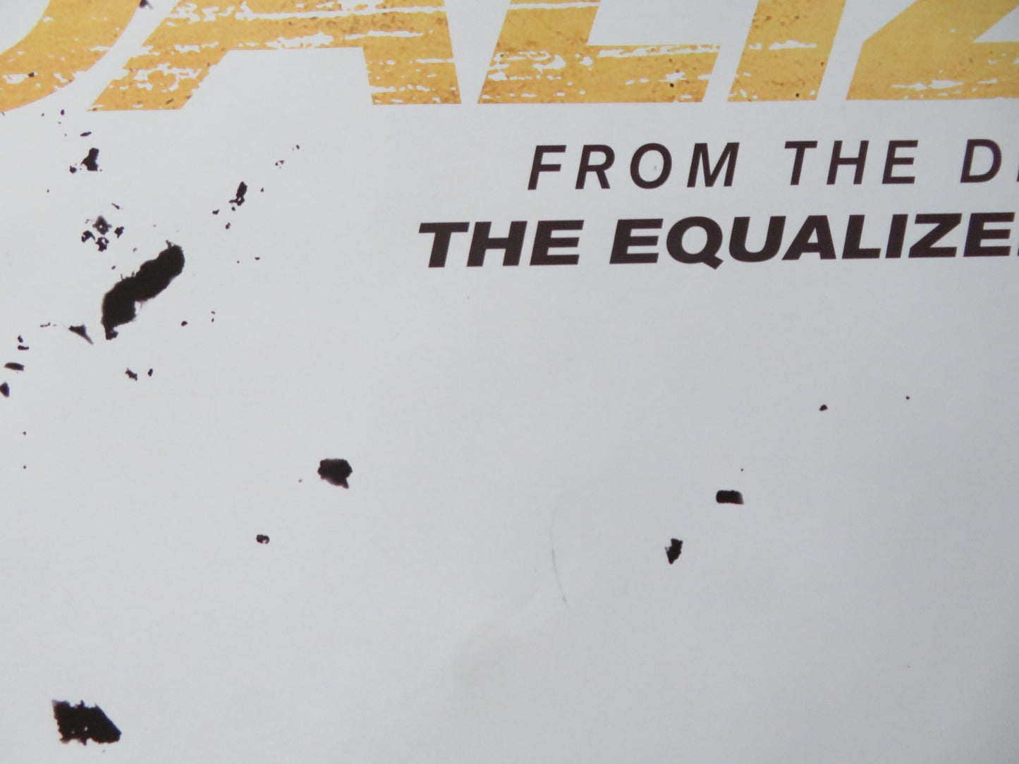 THE EQUALIZER 2 UK QUAD (30"x 40") ROLLED POSTER DENZEL WASHINGTON 2018