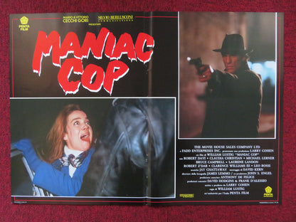 MANIAC COP - E ITALIAN FOTOBUSTA POSTER BRUCE CAMPBELL ROBERT Z'DAR ATKINS 1988