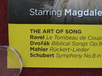 BERLINER PHILHARMONIKA: THE ART OF SONG UK QUAD ROLLED POSTER 2012