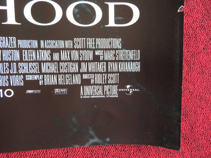 ROBIN HOOD UK QUAD (30"x 40") ROLLED POSTER RUSSELL CROWE CATE BLANCHETT 2010