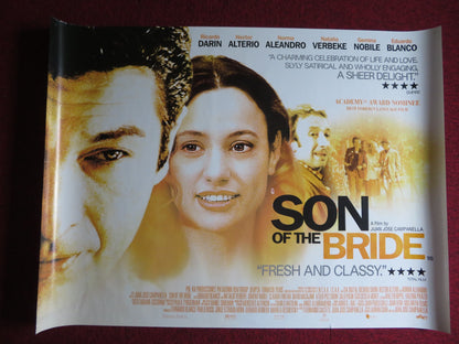 SON OF THE BRIDE UK QUAD (30"x 40") ROLLED POSTER RICARDO DARIN H. ALTERIO 2001