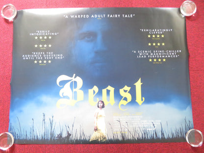 BEAST UK QUAD (30"x 40") ROLLED POSTER JESSIE BUCKLEY JOHNNY FLYNN 2017