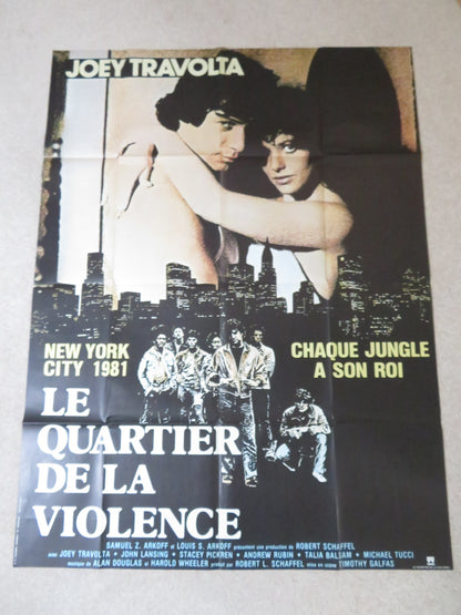 SUNNYSIDE FRENCH GRANDE POSTER JOEY TRAVOLTA JOHN LANSING 1979