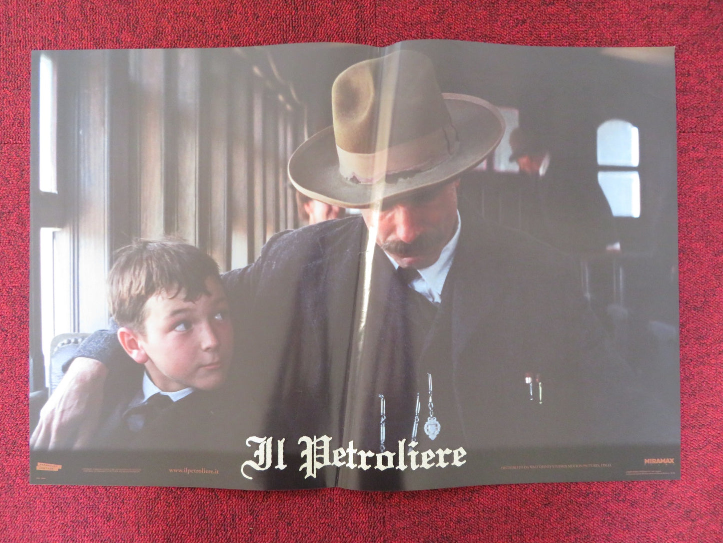 THERE WILL BE BLOOD - C  ITALIAN FOTOBUSTA POSTER DANIEL DAY-LEWIS P DANO 2007