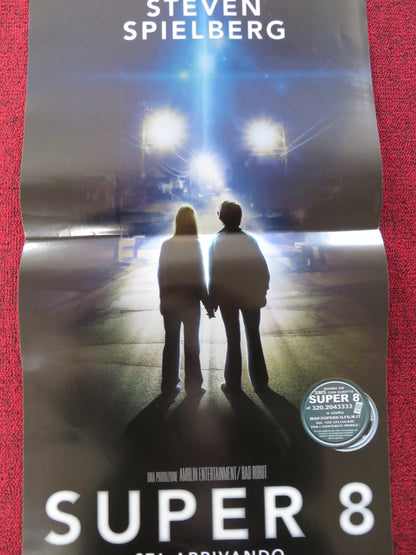 SUPER 8 ITALIAN LOCANDINA POSTER ELLE FANNING JOEL COURTNEY 2011