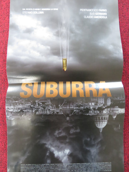 SUBURRA ITALIAN LOCANDINA POSTER PIERFRANCESCO FAVINO ELIO GERMANO 2015