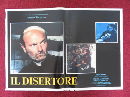 IL DISERTORE - B ITALIAN FOTOBUSTA POSTER OMERO ANTONUTTI ISELLA ORCHIS 1983