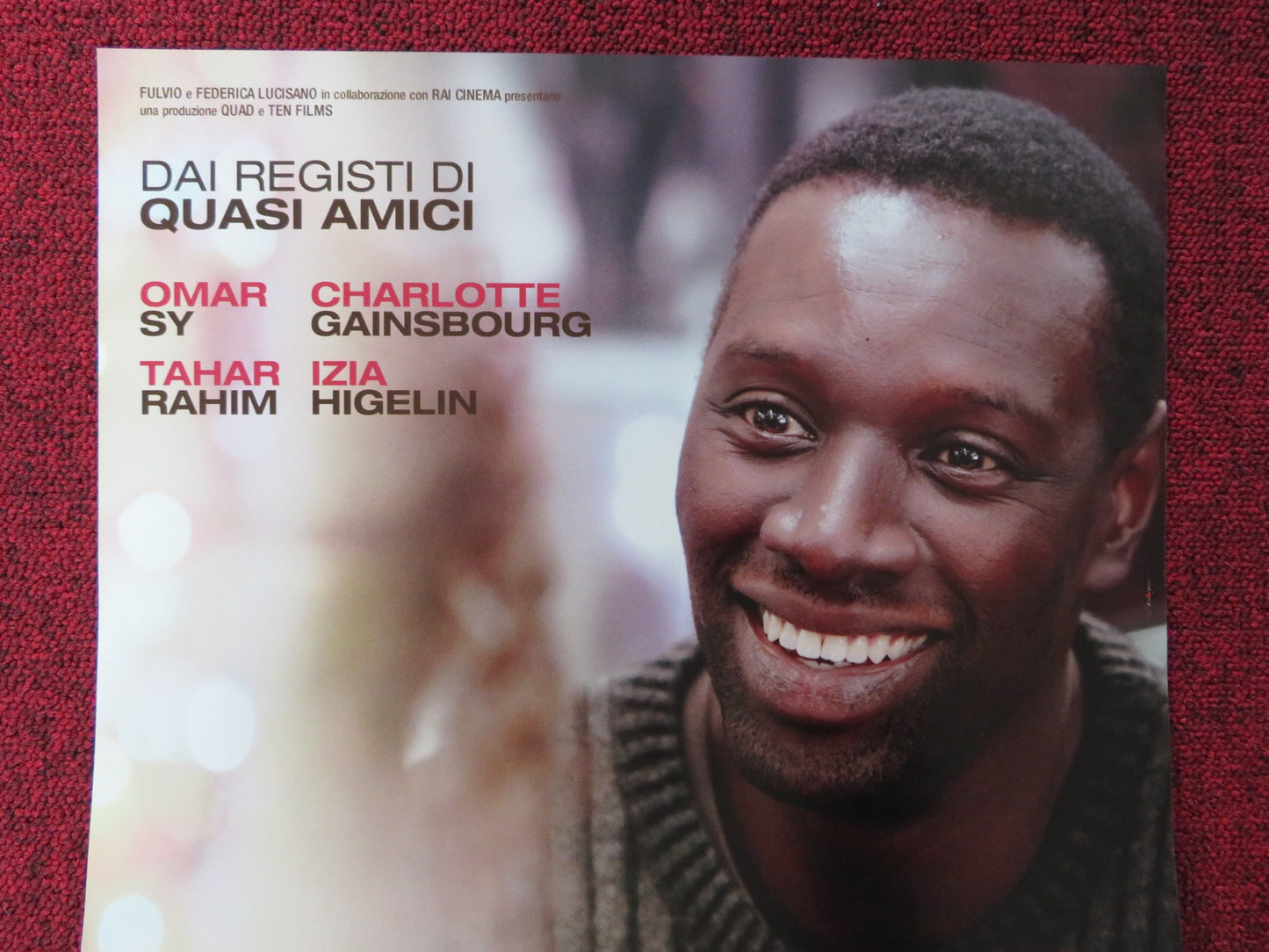 SAMBA ITALIAN LOCANDINA POSTER OMAR SY CHARLOTTE GAINSBOURG 2014