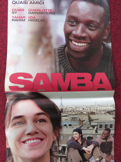 SAMBA ITALIAN LOCANDINA POSTER OMAR SY CHARLOTTE GAINSBOURG 2014