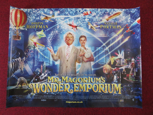 MR. MAGORIUM'S WONDER EMPORIUM UK QUAD (30"x 40") ROLLED POSTER HOFFMAN 2007