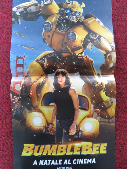 BUMBLEBEE ITALIAN LOCANDINA POSTER TRANSFORMERS HAILEE STEINFELD JOHN CENA 2018