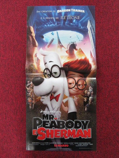 MR. PEABODY AND SHERMAN ITALIAN LOCANDINA POSTER TY BURRELL MAX CHARLES 2014