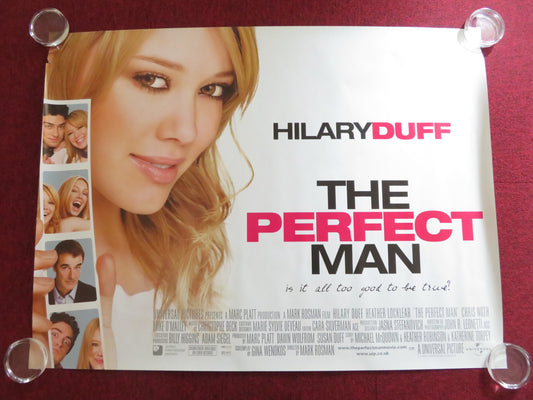 THE PERFECT MAN UK QUAD (30"x 40") ROLLED POSTER HILARY DUFF H. LOCKLEAR 2005