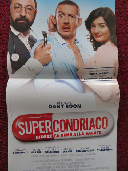 SUPERCONDRIACO ITALIAN LOCANDINA POSTER DANY BOON JEAN-YVES BERTELOOT 2014