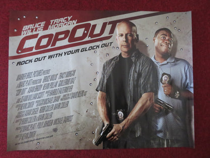 COP OUT UK QUAD (30"x 40") ROLLED POSTER BRUCE WILLIS TRACY MORGAN 2010