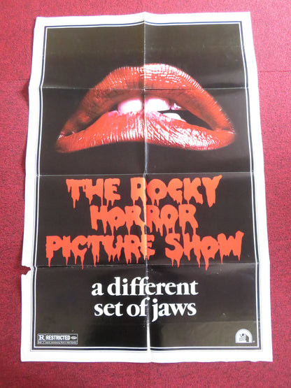 THE ROCKY HORROR PICTURE SHOW FOLDED US ONE SHEET POSTER TIM CURRY SARANDON 1975