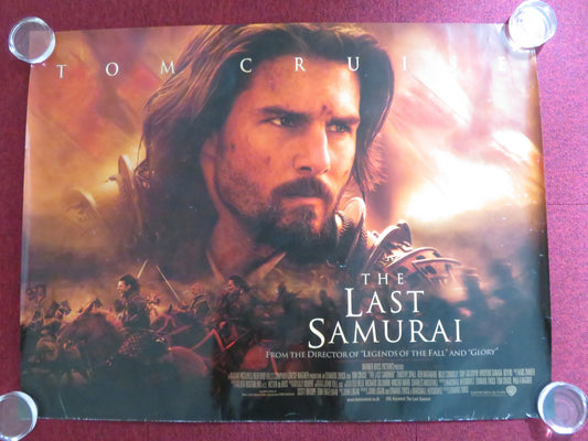 THE LAST SAMURAI UK QUAD (30"x 40") ROLLED POSTER TOM CRUISE KEN WATANABE 2003